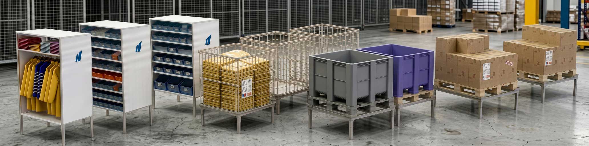 SCALLOG robotic storage dimensions